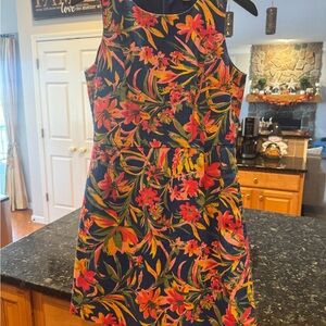 J. Crew Vibrant Floral Mini Dress
